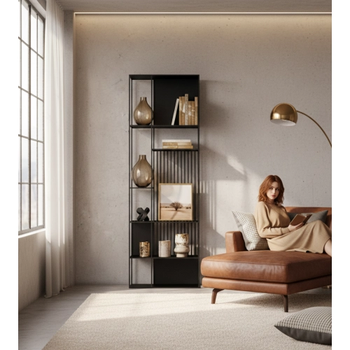 REGAŁ NA KSIĄŻKI METALOWE   RNK-187